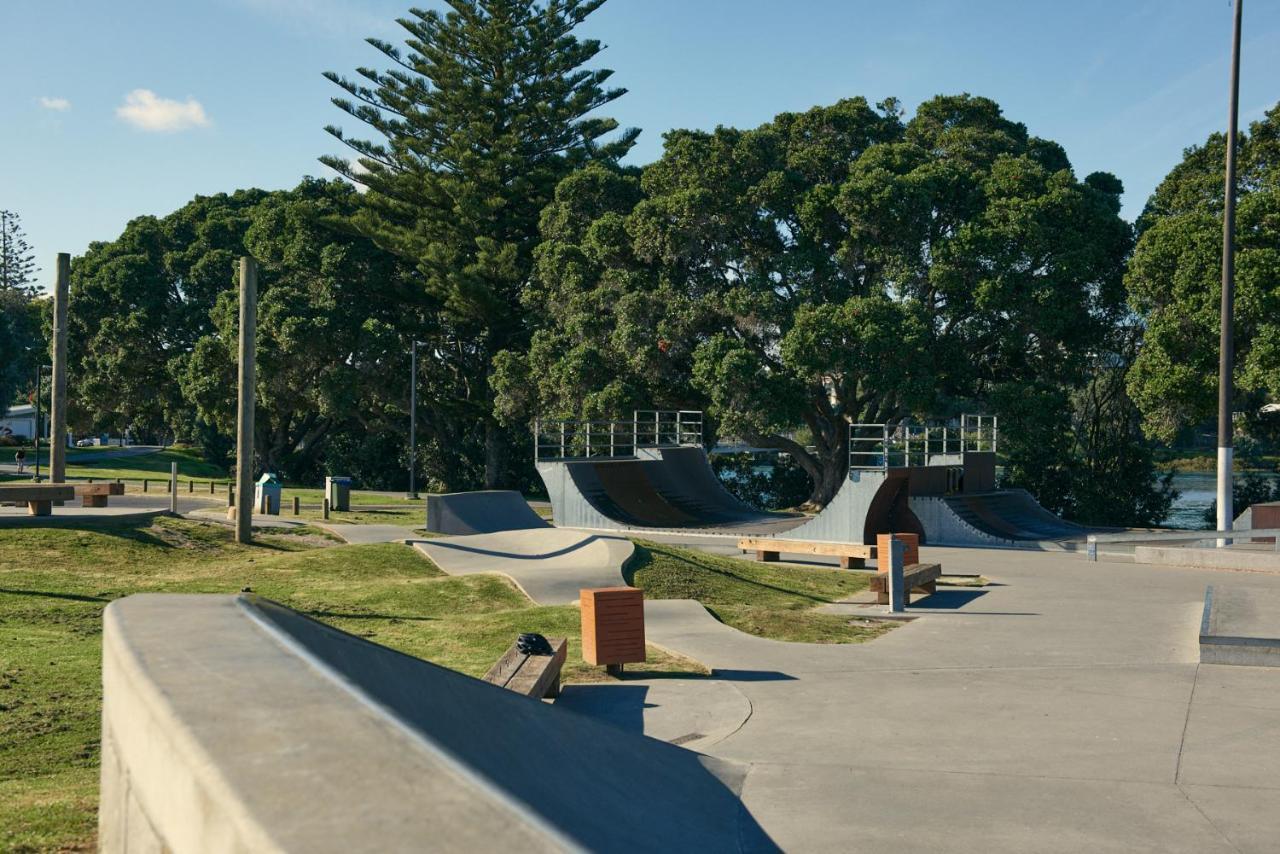 Orewa Kiwi Cabins Buitenkant foto